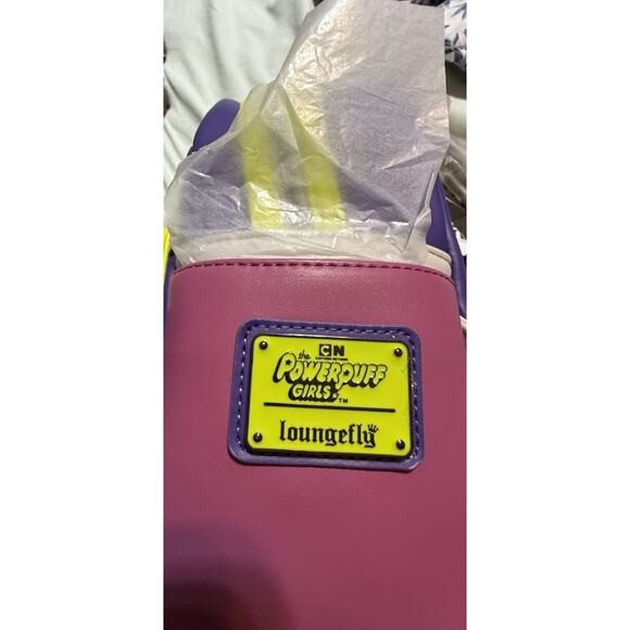 Loungefly Powerpuff Girls Mojo Jojo Glow Cosplay Mini Backpack - Picture 3 of 9